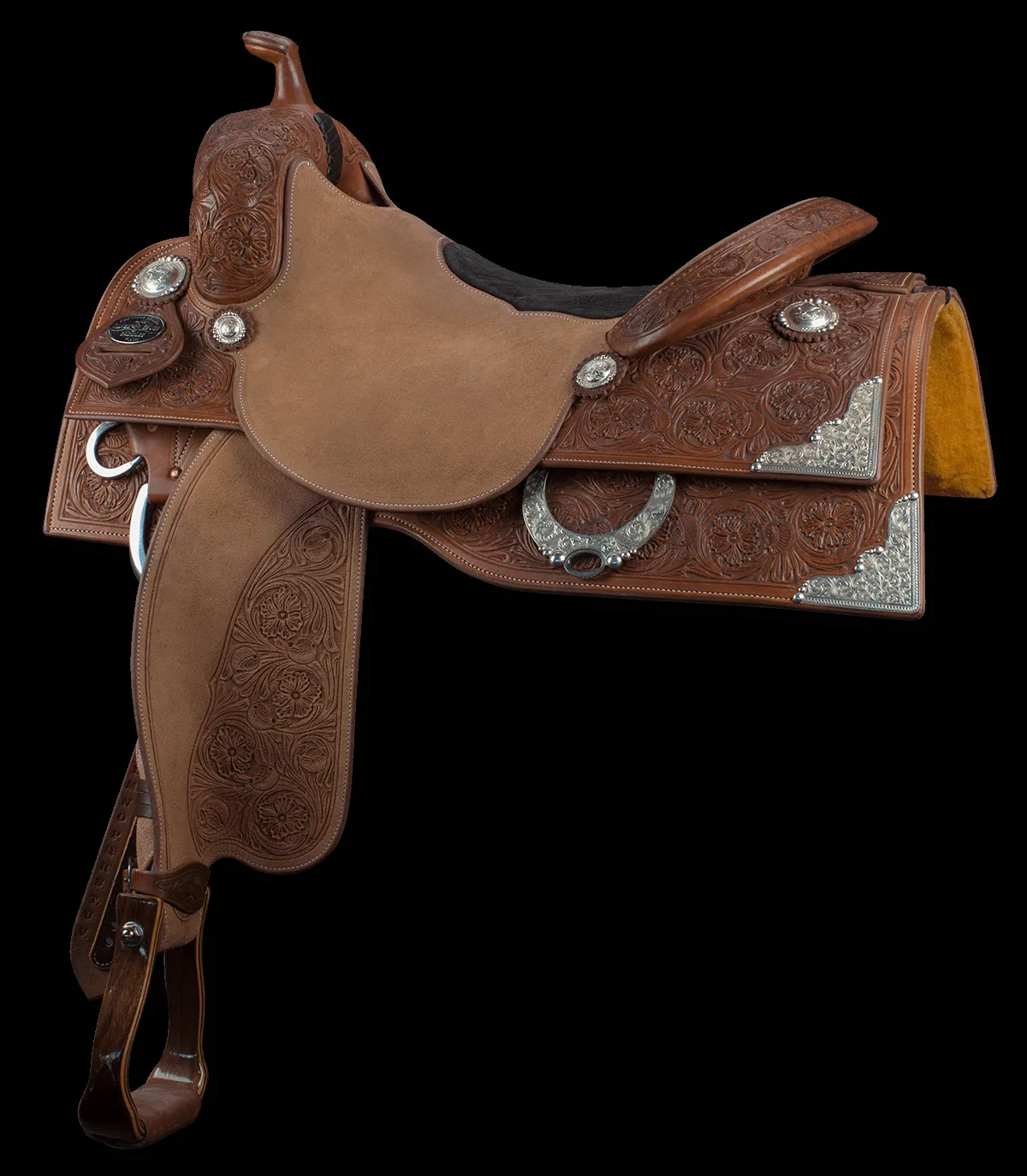 Casey Deary Reining Saddle — Superior Saddlery by Andy Mashke