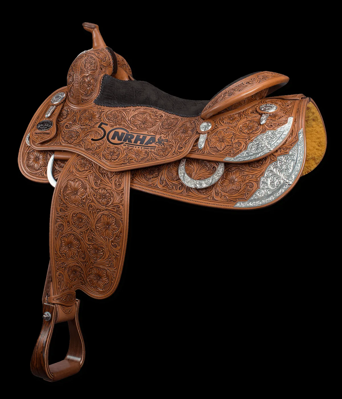 NRHA 50th Anniversary Saddle — Superior Saddlery by Andy Mashke