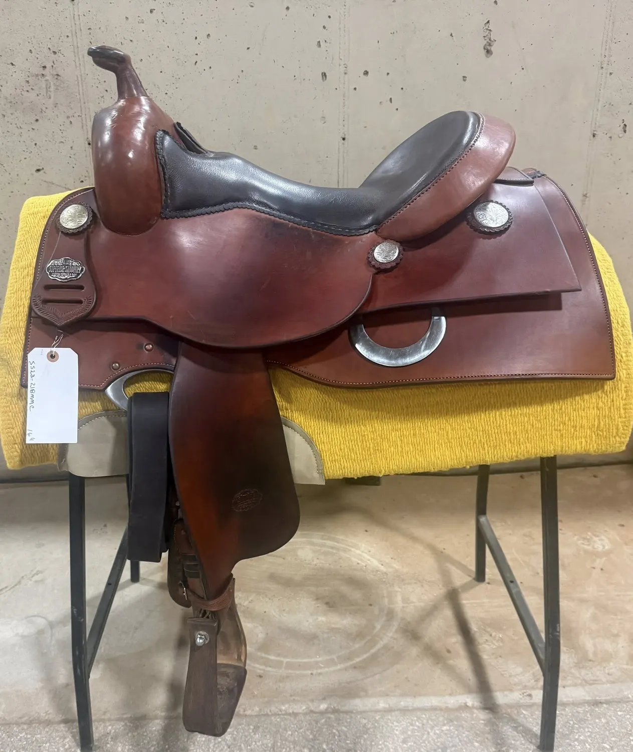 Mandy McCutcheon Reiner by Superior Saddlery — 16 Chocolate Seat — $2,995